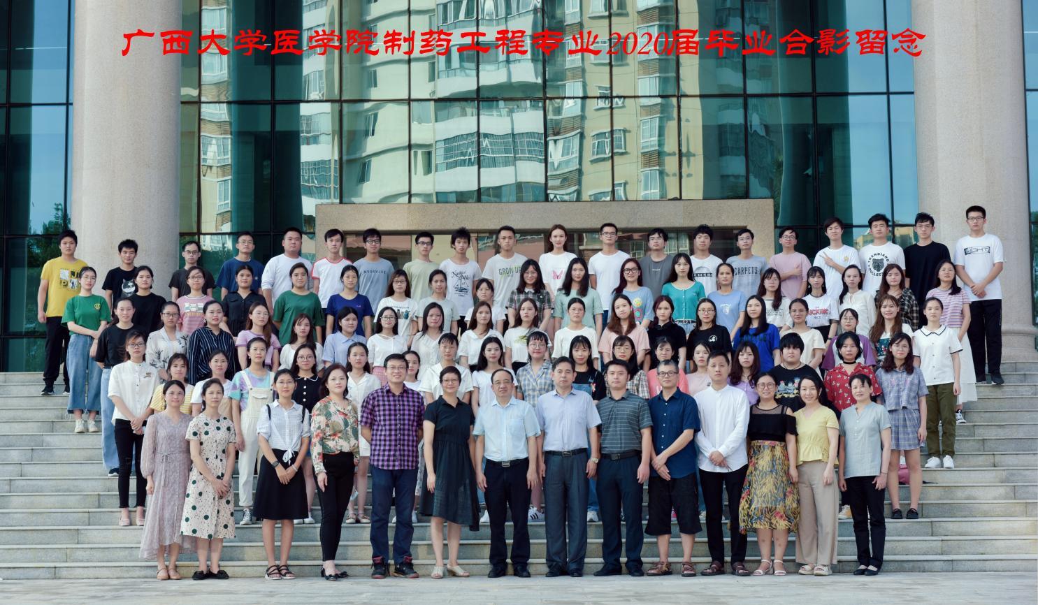 yl88858永利集团制药工程专业2020届毕业合影留念 yl88858永利集团制药工程专业2020届毕业合影留念